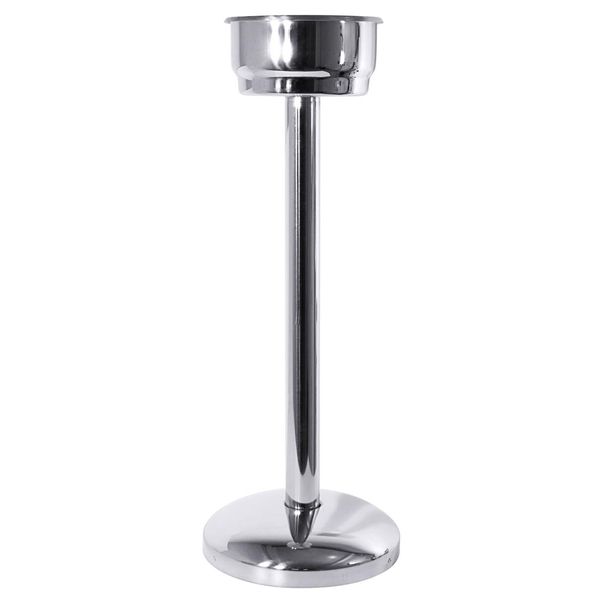 Supporto Per Dispenser Di Champagne Adatto Ai Dispenser 260/210, 264/220, 288/210, 295/180, 299/210, 396/210, 8892/210 In Acciaio Inox, Altamente Lucidato, Bordo Extra Alto, Qualità Pesante-image