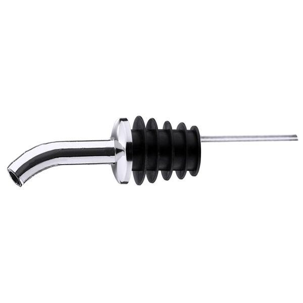 Versatore Per Bottiglie Con Tubo Curvo: In Acciaio Inox, Altamente Lucidato, Con Tappo In Polipropilene, Con Tubo Di Sfiato, Adatto A Tutti I Liquidi, Per Bottiglie Da 0,7 A 1,0 Litri-image