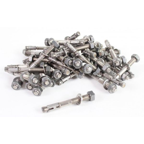 50 X Tassello Per Carichi Pesanti M10 Acciaio Inox A4 Va Bullone Di Ancoraggio Tassello Per Carichi Pesanti M 10-image