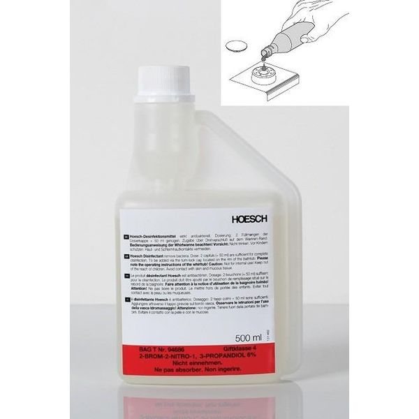Hoesch Hoesch Desinfektionsmittel FüR Whirlwannen 500 Ml 6923-image