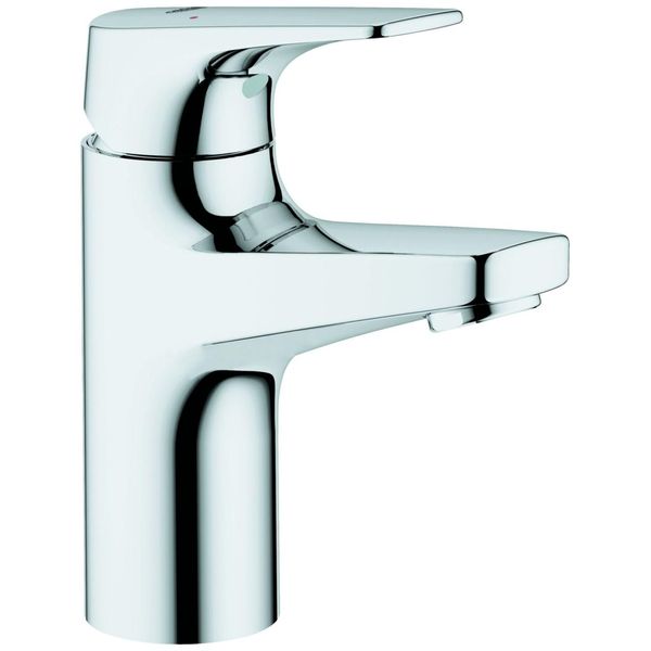 Grohe Eh-Waschtischbatterie Bauflow 23752 S-Size Glatter KöRper Chrom, 23752000 23752000-image