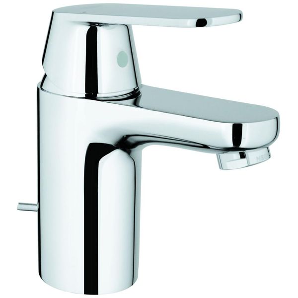 Grohe Einhand-Wt-Batterie Eurosmart C 32825 Ecojoy Zugstangen-Ablaufgrt. Chrom 3282500E-image