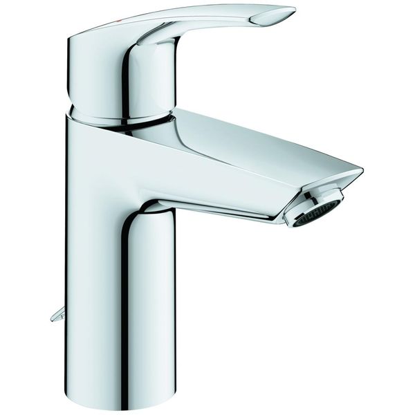 Grohe Waschtischarmatur Eurosmart 33188_3 S-Size Versenkbare Kette Chrom, 33188003 33188003-image