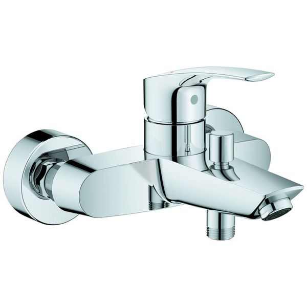 Grohe Wannenarmatur Eurosmart 33300_3 Wandmontage Eigensicher Chrom, 33300003 33300003-image