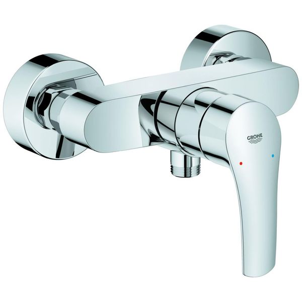 Grohe Brausearmatur Eurosmart 33555_3 Wandmontage Eigensicher Chrom, 33555003 33555003-image