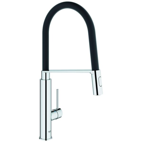 Grohe Einhand-SpüLtischbatterie Concetto 31491 Ausziehbare Profibrause Chrom, 31491000 31491000-image