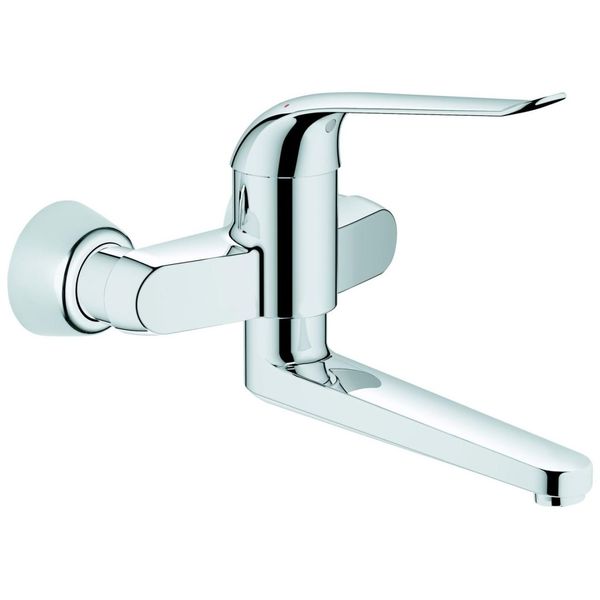 Grohe Eh-Wt-Batt. Euroeco Special 32773 Wandmontage Ausladung 256Mm Chrom 32773000-image