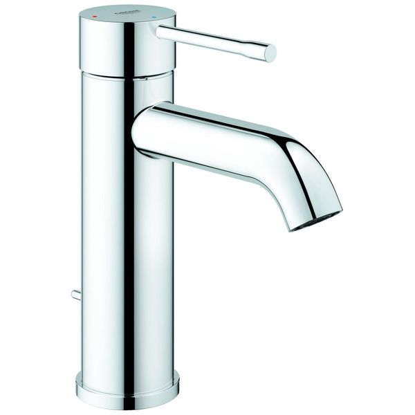 Grohe Einhand-Waschtischbatterie Essence S-Size Mittelstellung Kalt Chrom, 24180001 24180001-image