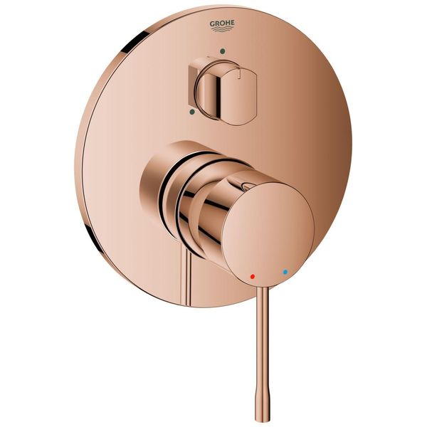 Grohe Unterputzarmatur Essence FüR 35604 3-Wege Umstellung Warm Sunset, 24169DA1 24169DA1-image