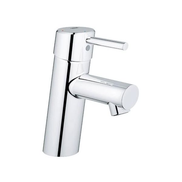 Grohe Einhebel-Waschtisch-Batterie Concetto 23385, Mittelstellung Kalt Glatter KöRper Chrom 2338510E-image