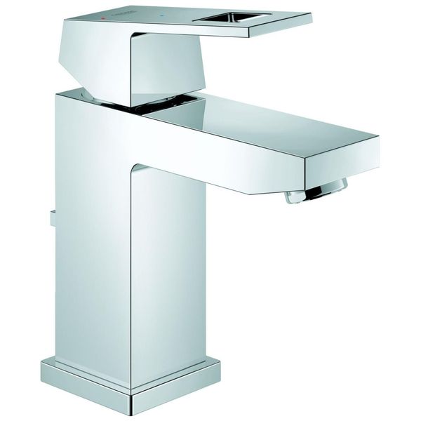 Grohe Einhebel-Waschtisch-Batterie Eurocube 23390, Mittelstellung Kalt Chrom 2339000E-image