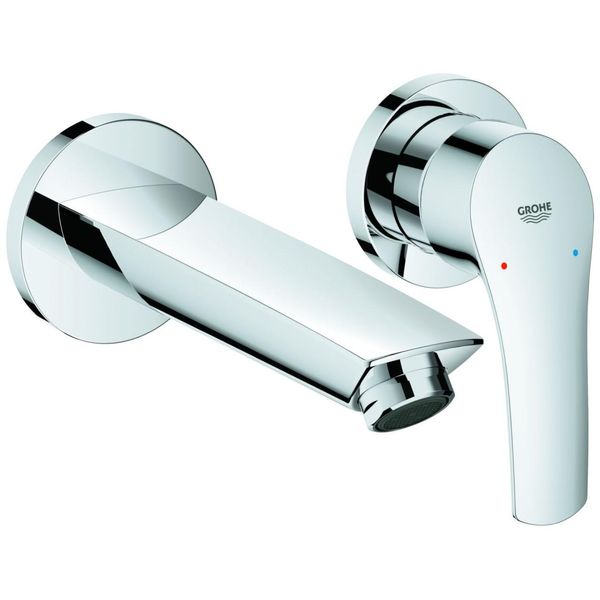 Grohe 2-Loch Waschtischarmatur Unterputz Eurosmart 29337_3 FMS FüR 23571 Ausl. 171Mm Chrom, 29337003 29337003-image