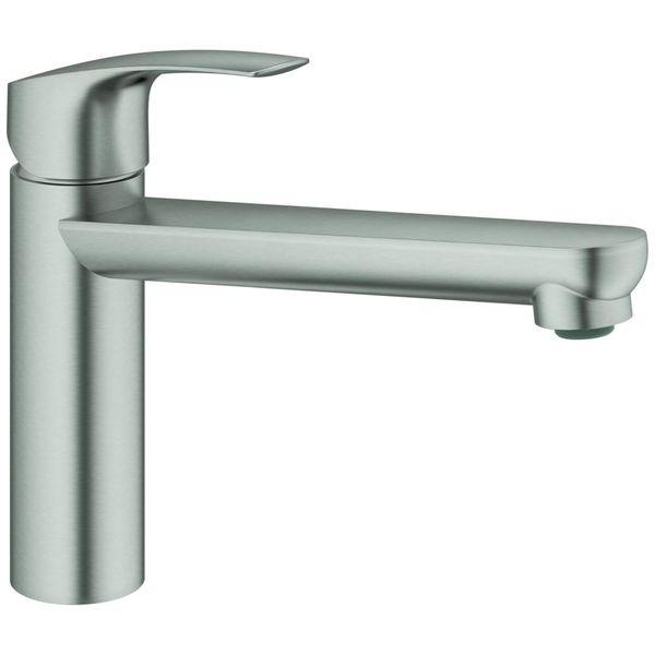 Grohe KüChenarmatur Eurosmart 30463 Mittelhoher Auslauf Supersteel, 30463DC0 30463DC0-image