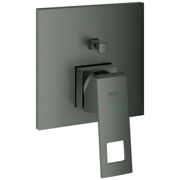Grohe Eh-Wannenbatterie Eurocube 24062 Fms FüR 35600 Hard Graphite GebüRstet, 24062AL0 24062AL0-image
