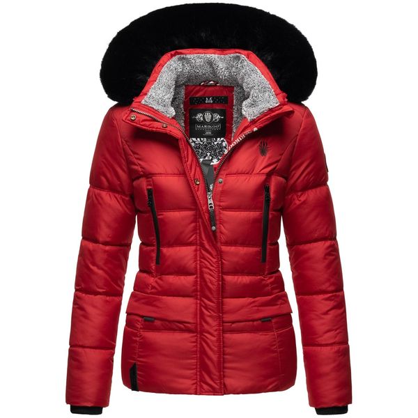 Navahoo Damen Winterjacke Steppjacke Mit Teddyfell & Kunstpelz Kapuze Loveleen-image