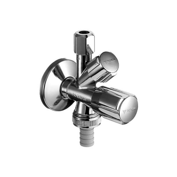 Schell Kombinations Eckventil Comfort Mit Rv 3/8" Chrom 035500699"-image