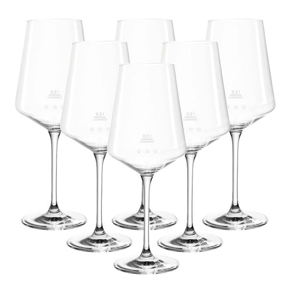 Leonardo WeißWeingläSer Geeicht Puccini Gastro-Edition 0,2 L 6Er Set-image
