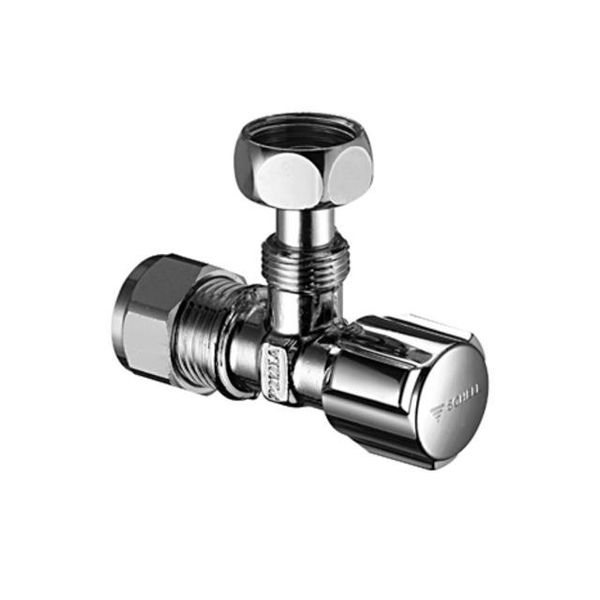 Schell Eckregulierventil Comfort 1/2"X15 Chrom Mit Umstellbarer 3/8""Verschraubung 050450699"-image