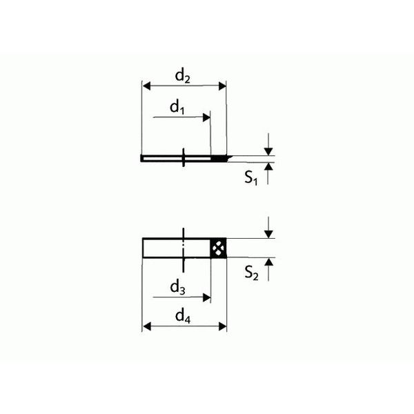 Schell Quetschdichtung 3/8"X10Mm 266020099"-image