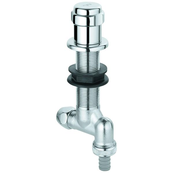 Grohe Was-Ut-Ventil Egalux 41050 DN15 Bis 50Mm Mit Schlaucha. Und RV Chrom 41050000-image