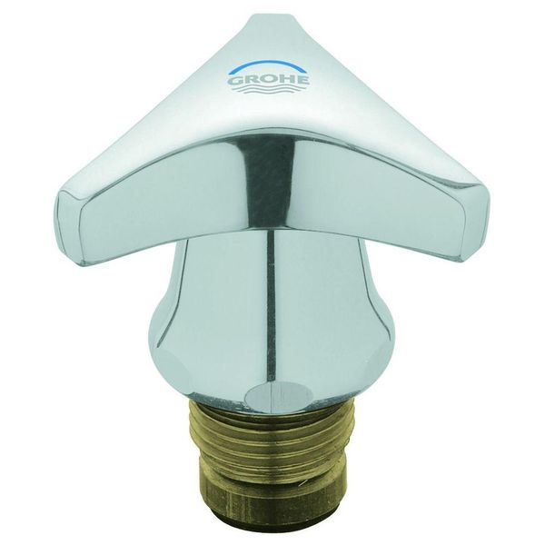 Grohe Oberteil 45968 Mit Trecorn Griff Markierung Blau 1/2" Chrom, 45968000 45968000"-image