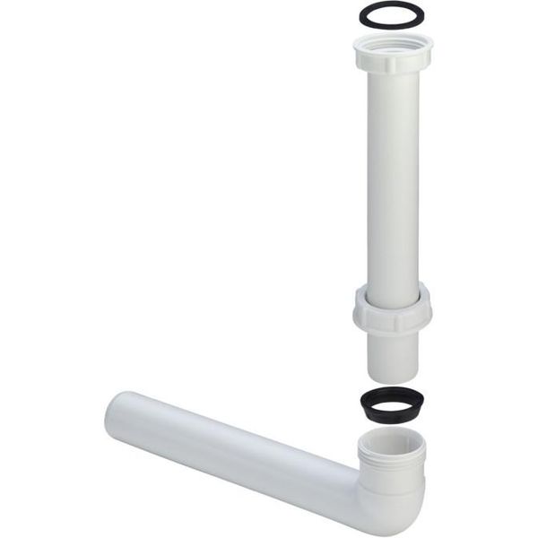 Viega Ablaufbogen 90 Grad 5632.2 In G1 1/4 X 32Mm Kunststoff Weiss 368906-image