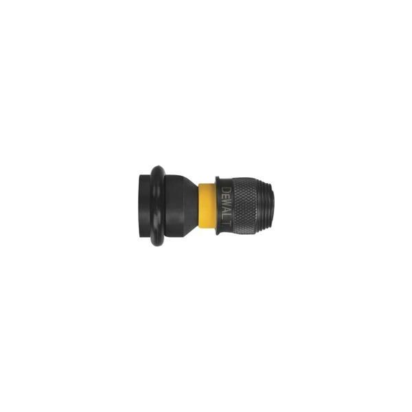 Adapter DT7508, 1/2" 4-Kant Auf 1/4"" 6-Kant Schwarz/Gelb, FüR Schlagschrauber"-image