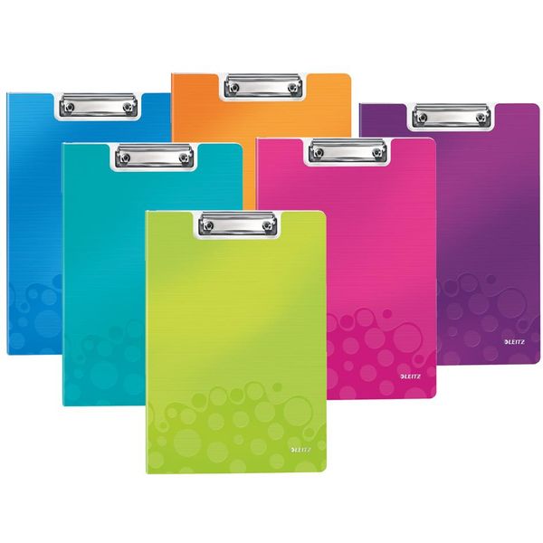Leitz Cartella Per Appunti Wow Din A4 Polistirolo Verde Metallizzato-image