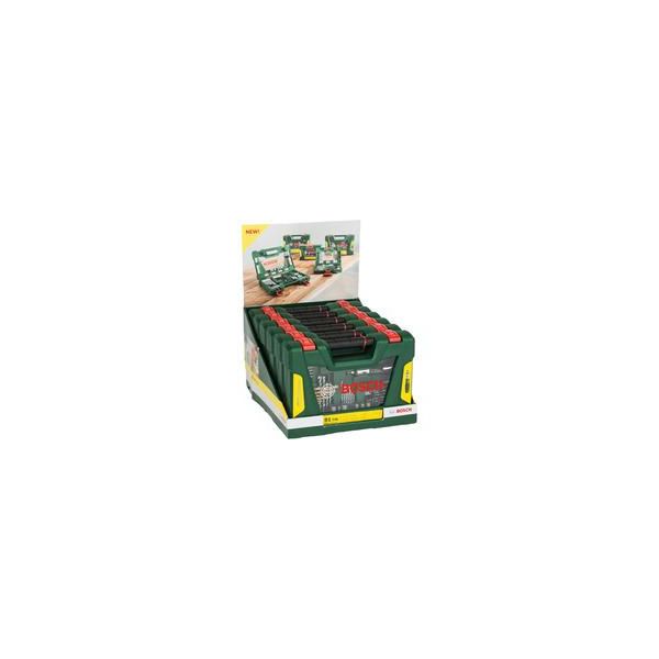 V-Line Tin Bohrer- / Bit-Set, 91-Teilig, Bohrer- & Bit-Satz GrüN-image