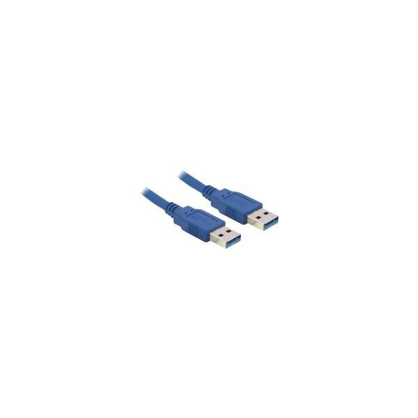 Usb 3.2 Gen 1 Kabel, USB-A Stecker > USB-A Stecker Blau, 1 Meter-image