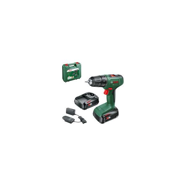 Akku-Bohrschrauber Easydrill 18V-40 GrüN/Schwarz, 2X Li-Ionen Akku 1,5Ah, Koffer, Power For All Alliance-image