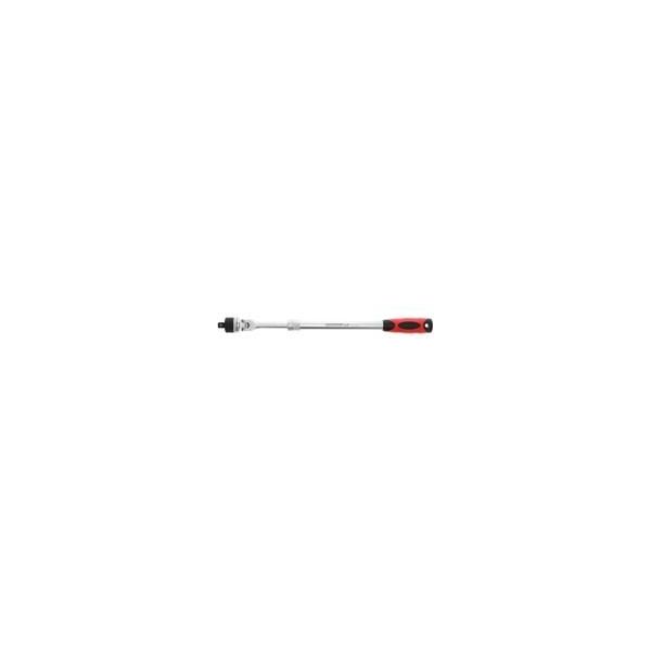 Red 2K-Gelenk-Teleskopknarre 1/2" Rot/Schwarz, Umschaltknarre"-image