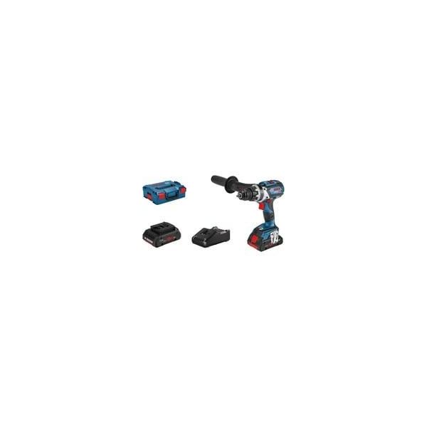 Akku-Bohrschrauber Gsr 18V-110 C Professional, 18Volt Blau/Schwarz, 2X Akku Procore18V 4,0Ah, L-BOXX-image
