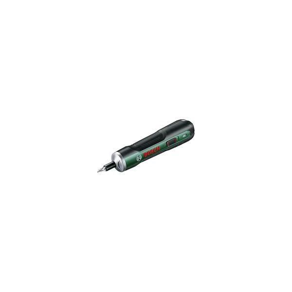 Akkuschrauber Pushdrive 3,6Volt GrüN, Mit 10-Teiligem Schrauberbit-Set-image