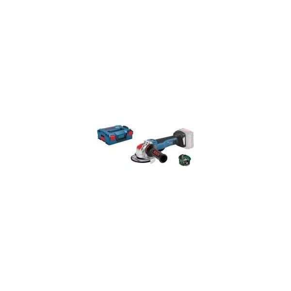 X-LOCK Winkelschleifer Gwx 18V-10 Psc Professional Blau/Schwarz, Ohne Akku Und LadegeräT, Bluetooth Modul, In L-BOXX-image