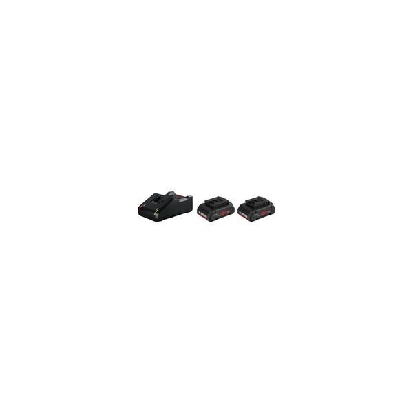 Starter-Set 18V (2X Procore 18V 4.0Ah + Gal 18V-40 Professional), LadegeräT Schwarz, 2X Akku + LadegeräT, Ampshare Alliance-image