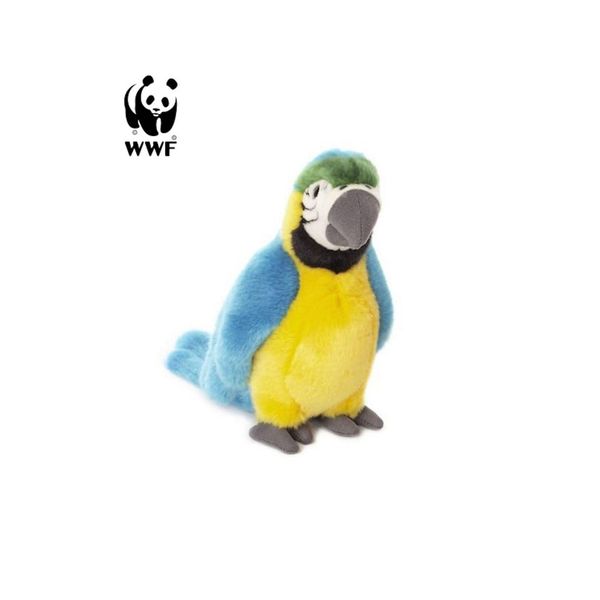 WWF - PlüSchtier - Gelbbrustara Papagei (18Cm) Kuscheltier Stofftier Vogel-image
