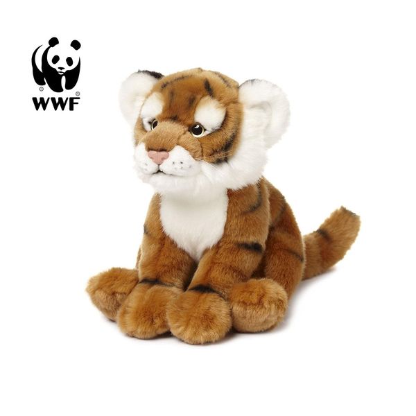 WWF - PlüSchtier - Tiger (23Cm) Lebensecht Kuscheltier Stofftier-image