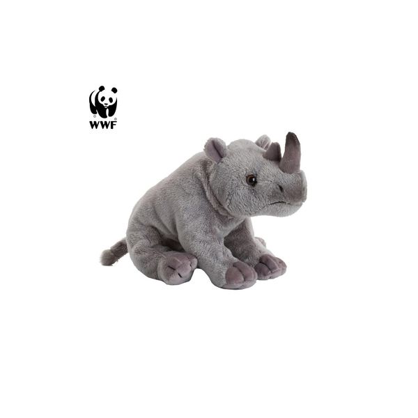 WWF - PlüSchtier - Nashorn (18Cm) Lebensecht Kuscheltier Stofftier-image