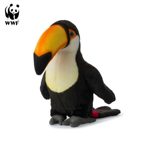 Wwf PlüSchtier Tukan Vogel Stofftier Kuscheltier Regenwald Tropen 35Cm Groß-image
