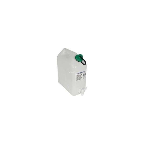 Wasserkanister 10 L, WasserbehäLter Weiß/Transparent, Mit Ablasshahn-image