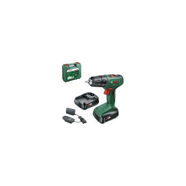 Akku-Bohrschrauber Easydrill 18V-40 GrüN/Schwarz, 2X Li-Ionen Akku 2,0Ah, Koffer, Power For All Alliance-image