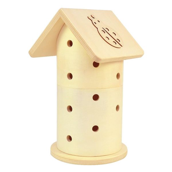 Eduplay 210-168 Torre Di Insetti E Scarabei In Legno, Naturale (1 Pezzo)-image