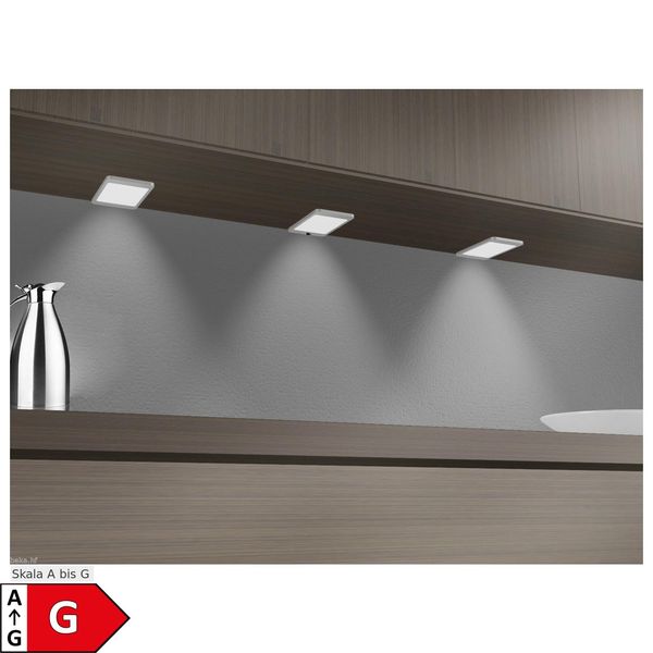 LED Unterbauleuchte, Silber-Grau, Warmweiss, Mit Sensor, 2Er SET-image