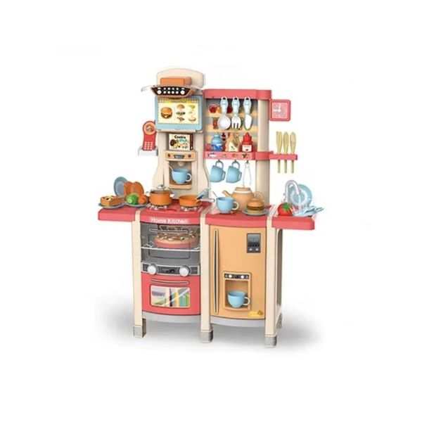 Coemo KinderküChe Susi SpielküChe ROT Mit Extra Viel ZubehöR-image