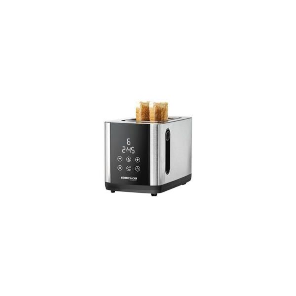Toaster Sunny To 850 Edelstahl/Schwarz, 800 Watt, FüR 2 Scheiben Toast-image