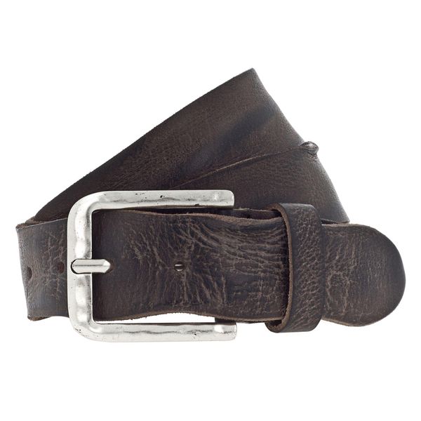 Vanzetti Pelle Cintura Denim Love 40Mm Full Leather Belt W105 Dark Brown Marrone-image