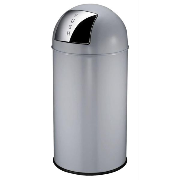 Eko - Pushcan 40 Liter - Steel - Grau-image