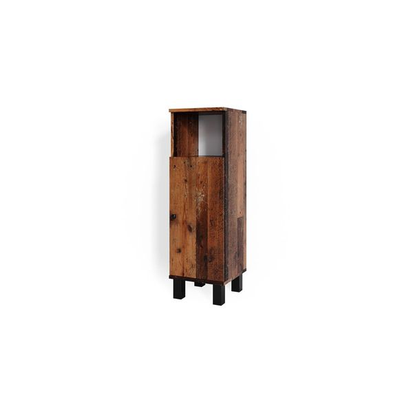 Vicco Midischrank Badschrank Badezimmerschrank Fynn Old Style Regal BadmöBel-image