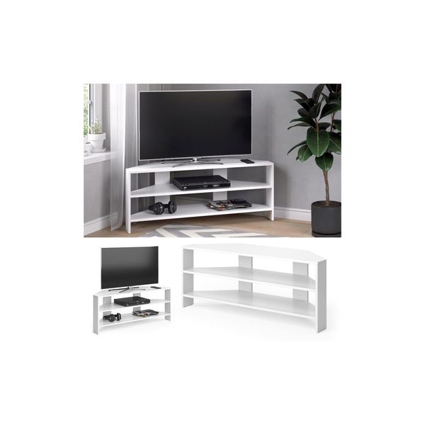 Vicco Lowboard Eck Tv Board Schrank Pit Fernsehtisch Eckschrank Fernsehschrank-image